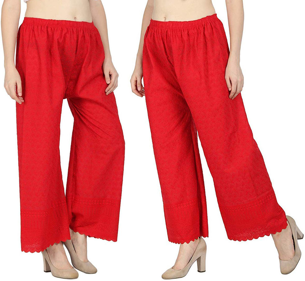 Chikankari Palazzo Bottom Wear Wholesaler Chikankari Palazzo Bottom Wear Wholesaler